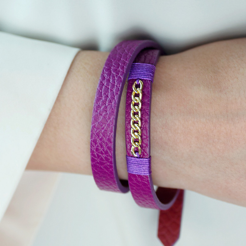 دستبند طلا 18 عیار دخترانه مدل زنجیری دستبند طلا 18 عیار دخترانه مدل زنجیری