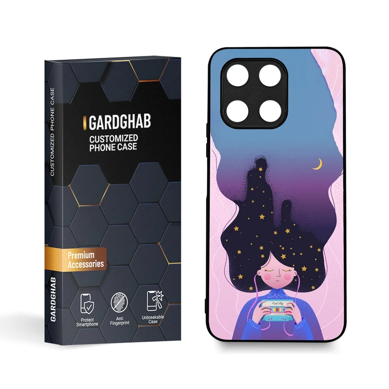 کاور گارد قاب مدل دخترانه مناسب برای گوشی موبایل آنر X6A