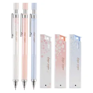 مداد نوکی 0.5 میلی متری دلی مدل شکوفه بهاری کد 33125 به همراه نوک بسته 6 عددی