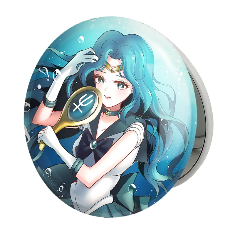 آینه جیبی خندالو طرح میچیرو کایو انیمه Sailor Moon مدل تاشو کد 17419 