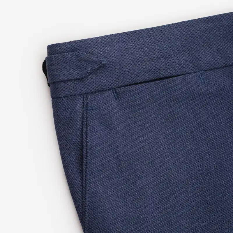 شلوار مردانه کروم مدل پارچه ای سگک دار 2412508