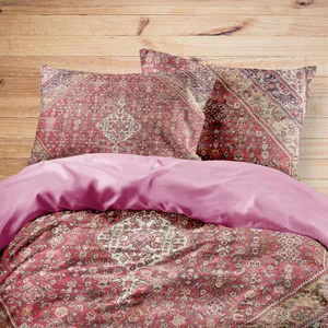 سرویس روتختی مدوپد طرح فرش همدان مدل C-Hamedan27 یک نفره 4 تکه