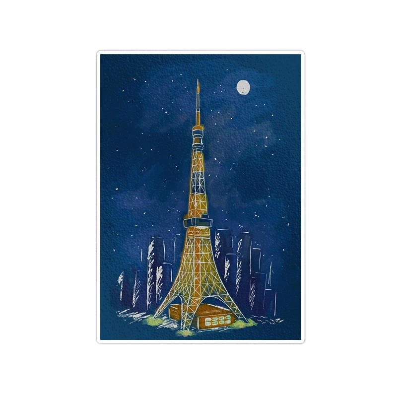 استیکر لپ تاپ ویندی دیزاین طرح paris مدل vindi1335