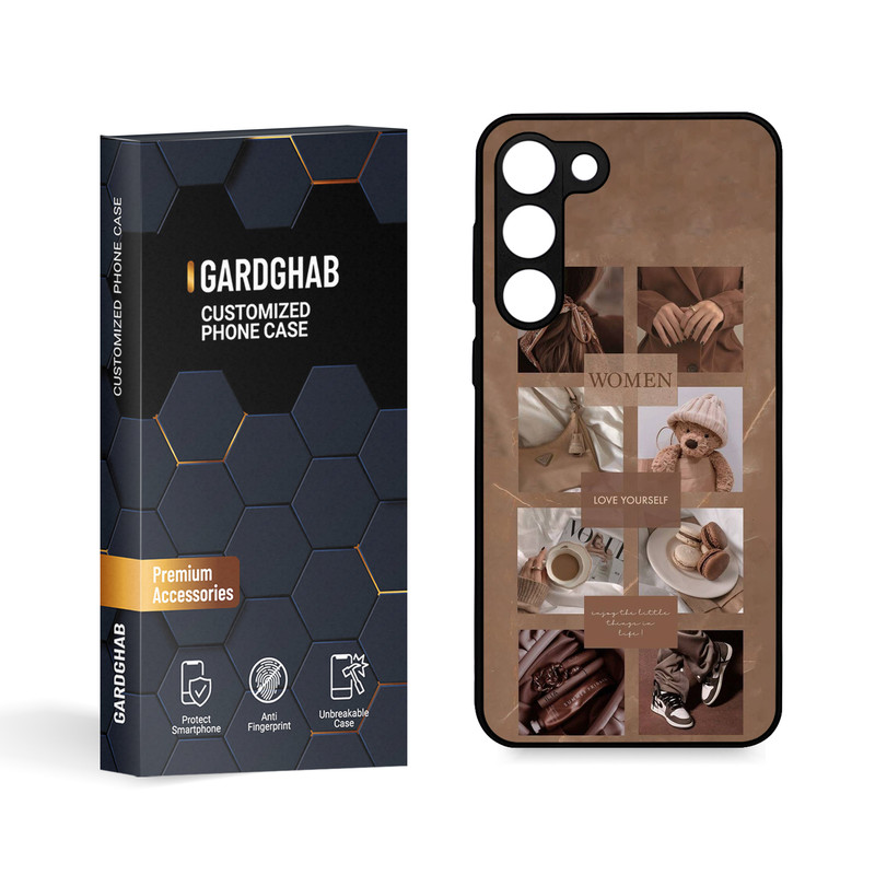  کاور گارد قاب مدل دخترانه مناسب برای گوشی موبایل سامسونگ Galaxy S23 Plus
