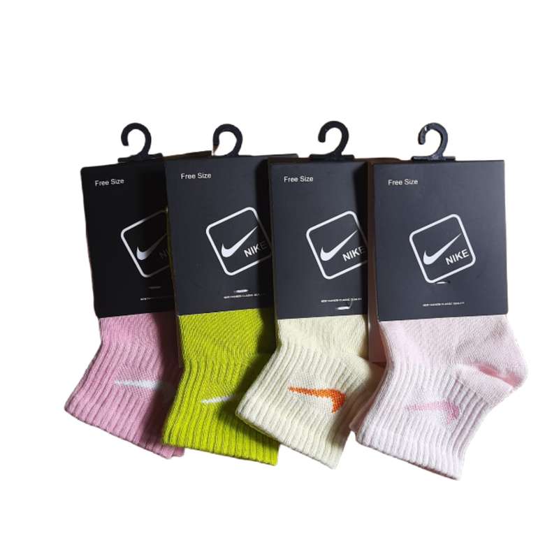 جوراب ساق کوتاه بچگانه نایکی مدل ساده بسته 4 عددی