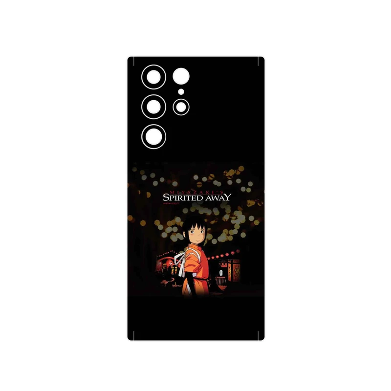 برچسب پوششی ماهوت مدل Spirited Away مناسب برای گوشی موبایل سامسونگ Galaxy S22 Ultra 5G