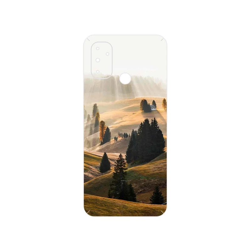 برچسب پوششی ماهوت مدل Foggy Plain مناسب برای گوشی موبایل وان پلاس Nord N100