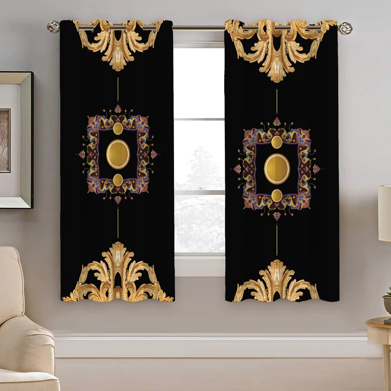 پرده نیروانا طرح سنتی مدل مخمل کد 5063 سایز 140×200 سانتی متر