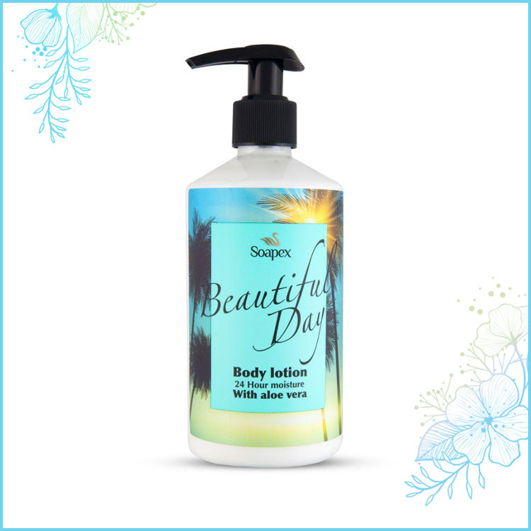 لوسیون بدن سوپکس مدل Aloe vera حجم 350 میلی لیتر مجموعه 2 عددی