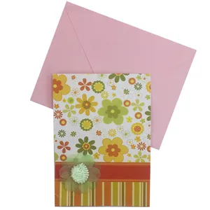پاکت هدیه مدل Flower2