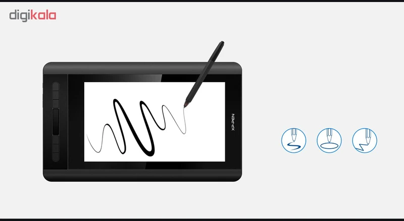 عکس شماره 8 : قلم نوری اکس پی.پن مدل artist display 12