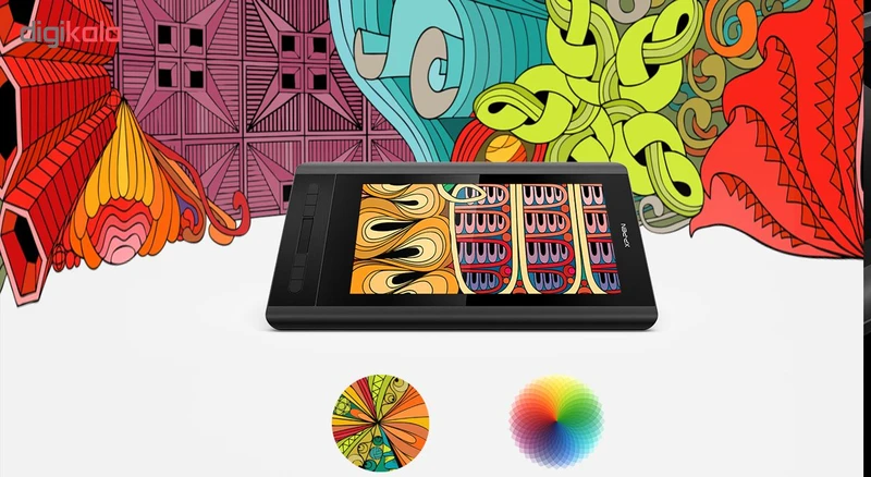 عکس شماره 11 : قلم نوری اکس پی.پن مدل artist display 12