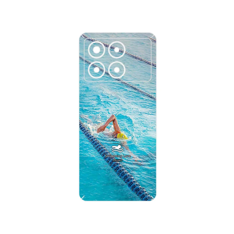 برچسب پوششی ماهوت مدل Swimming مناسب برای گوشی موبایل شیائومی Poco X6 Pro