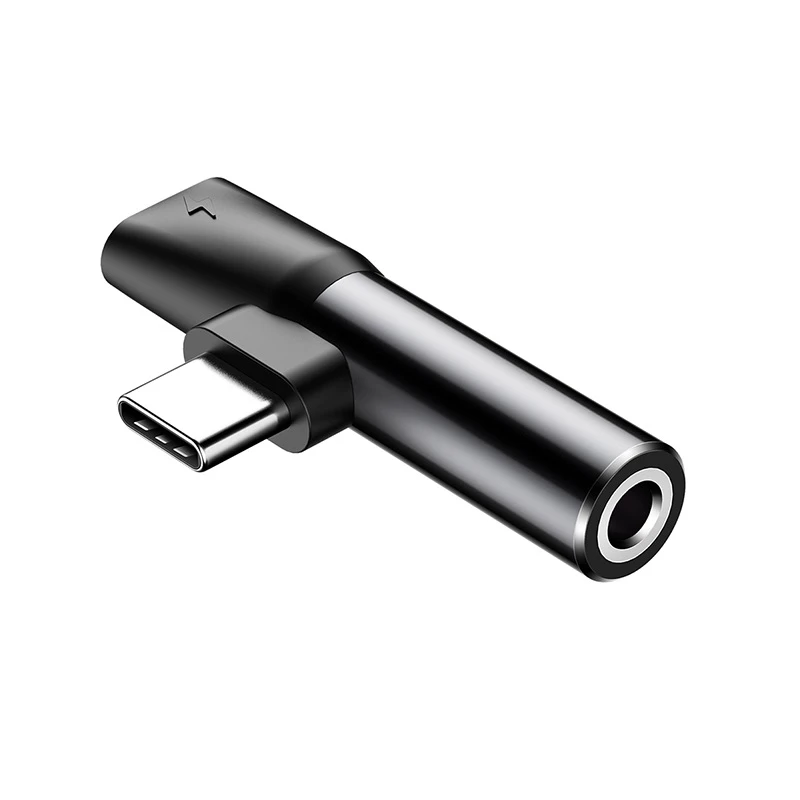 مبدل USB-C به USB-C/AUX باسئوس مدل Audio Convertor