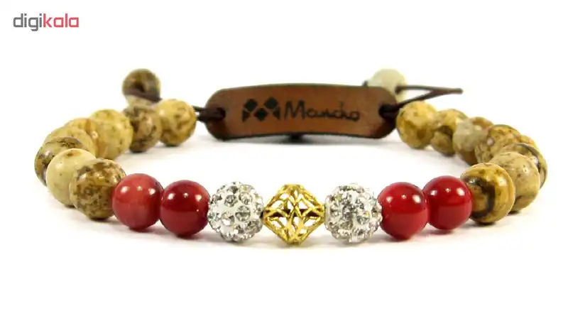 دستبند طلا 18عیار زنانه مانچو مدل bfg079