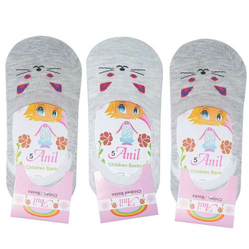 جوراب بچه گانه آنیل مدل Children Socks بسته 3 عددی