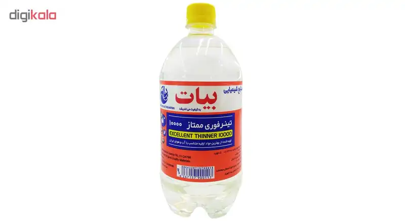 تینر فوری ممتاز بیات مدل 10000 حجم 1 لیتر