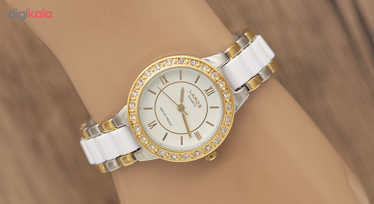 ساعت مچی عقربه‌ای زنانه لاروس مدل LR1335