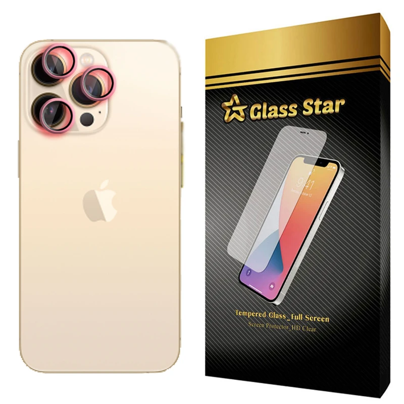 محافظ لنز دوربین گلس استار مدل LSG-Glass مناسب برای گوشی موبایل اپل  iPhone 12 Pro Max