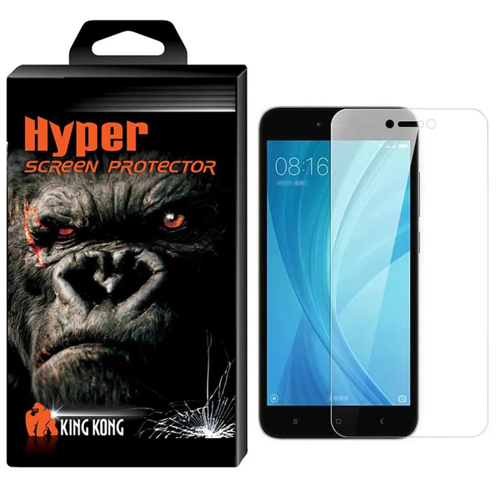 محافظ صفحه نمایش شیشه ای کینگ کونگ مدل Hyper Protector مناسب برای گوشی Xiaomi Redmi 5A