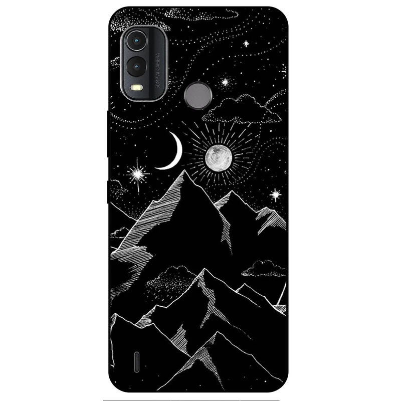 کاور مگافون طرح کوه مدل 8078 مناسب برای گوشی موبایل نوکیا G11 Plus  