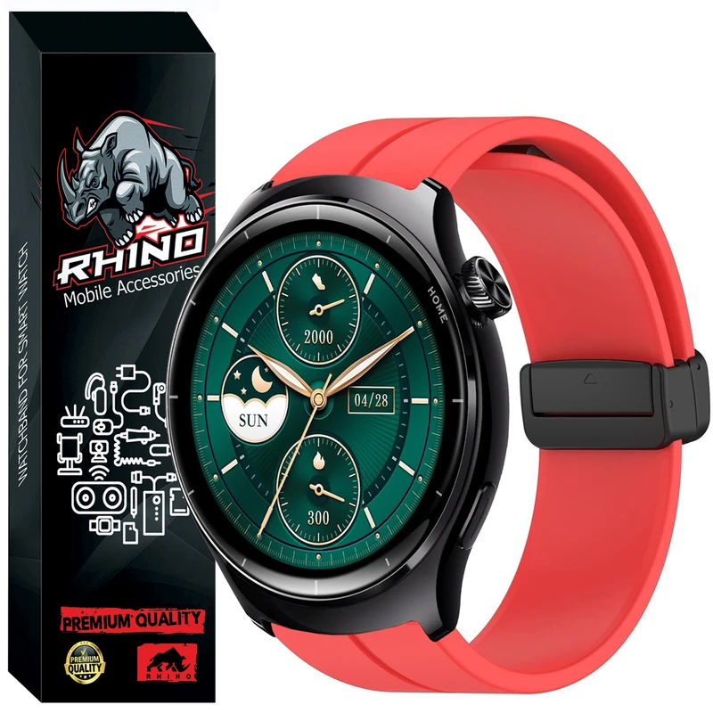 بند راینو مدل Magnetic مناسب برای ساعت هوشمند میبرو Lite 3 Pro