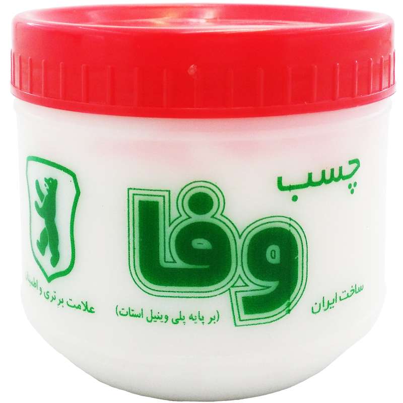 چسب چوب شمال مدل وفا حجم 500 گرم چسب چوب شمال مدل وفا حجم 500 گرم