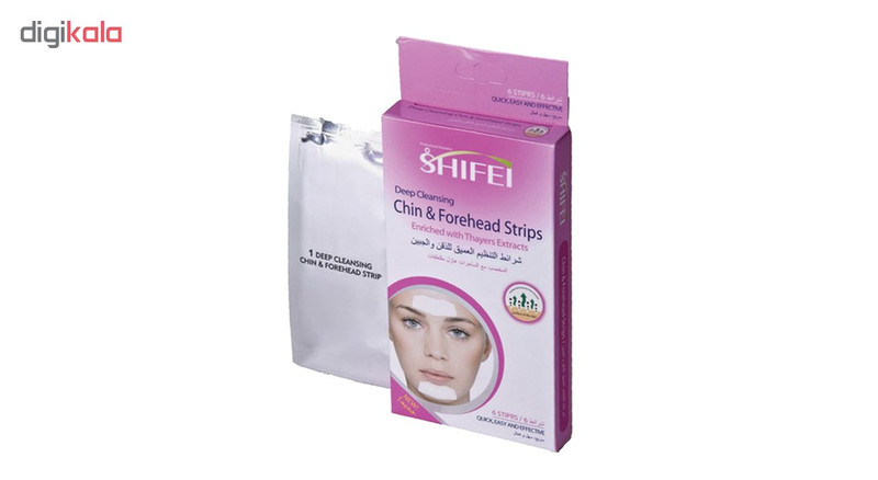 نوار موبر شیفی مدل Chin & Forehead بسته 6 عددی