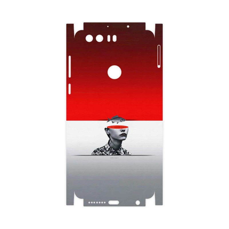 برچسب پوششی ماهوت مدل Collage of surreal Portrait of Women 1-FullSkin مناسب برای گوشی موبایل آنر 8