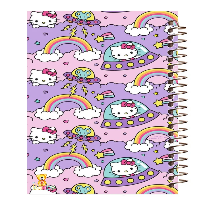 دفتر مشق 100 برگ بانیبو طرح کیتی کد 696