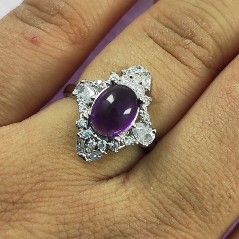 انگشتر نقره زنانه سلین کالا مدل آماتیس کد 2