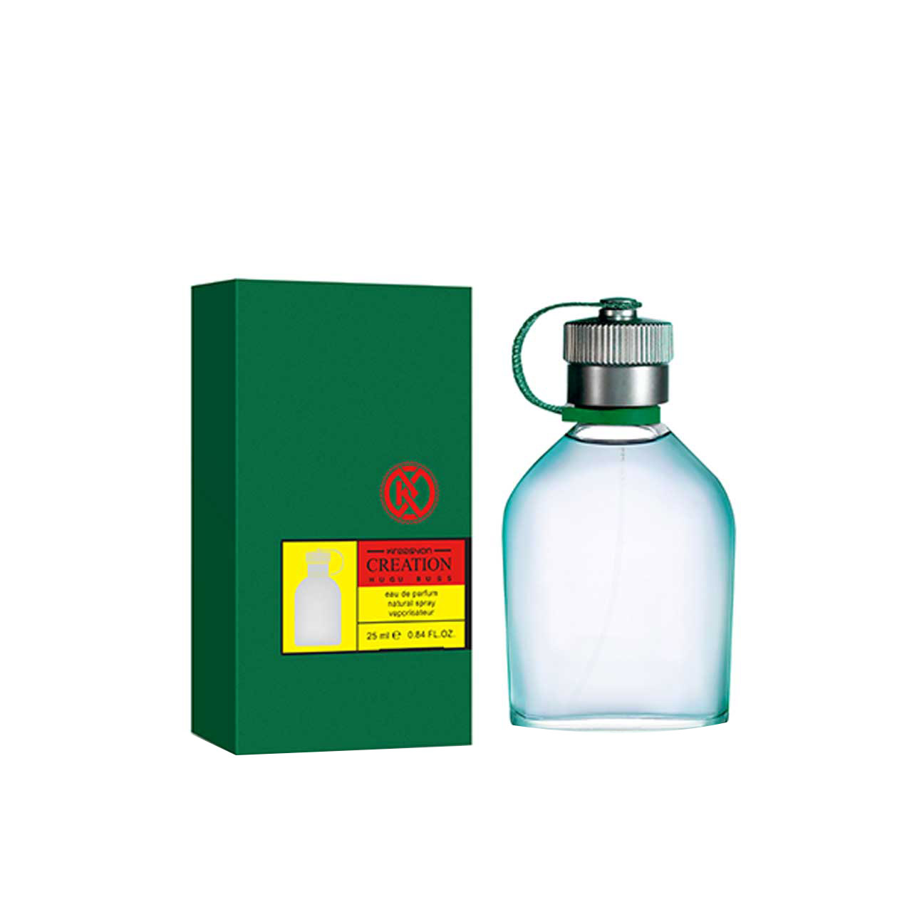 عطر جیبی مردانه کریشن مدل hugu buss حجم 25 میلی لیتر