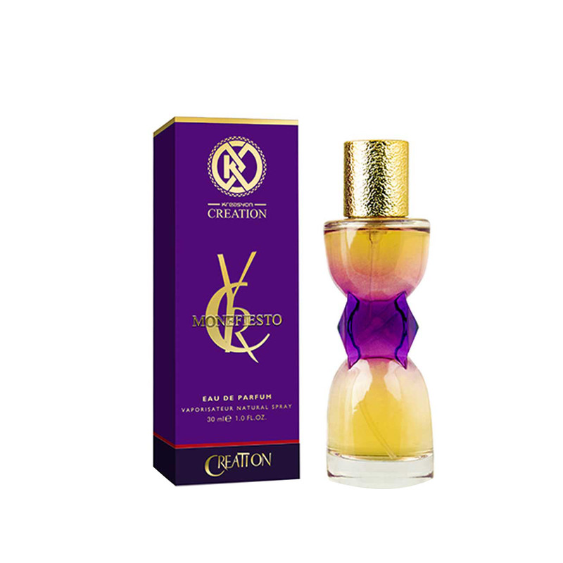 عطر جیبی زنانه کریشن مدل  monefesto حجم 30میلی لیتر