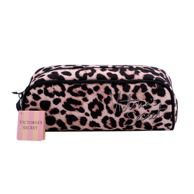 کیف لوازم آرایش زنانه ویکتوریا سکرت مدل مینی پلنگی Bright