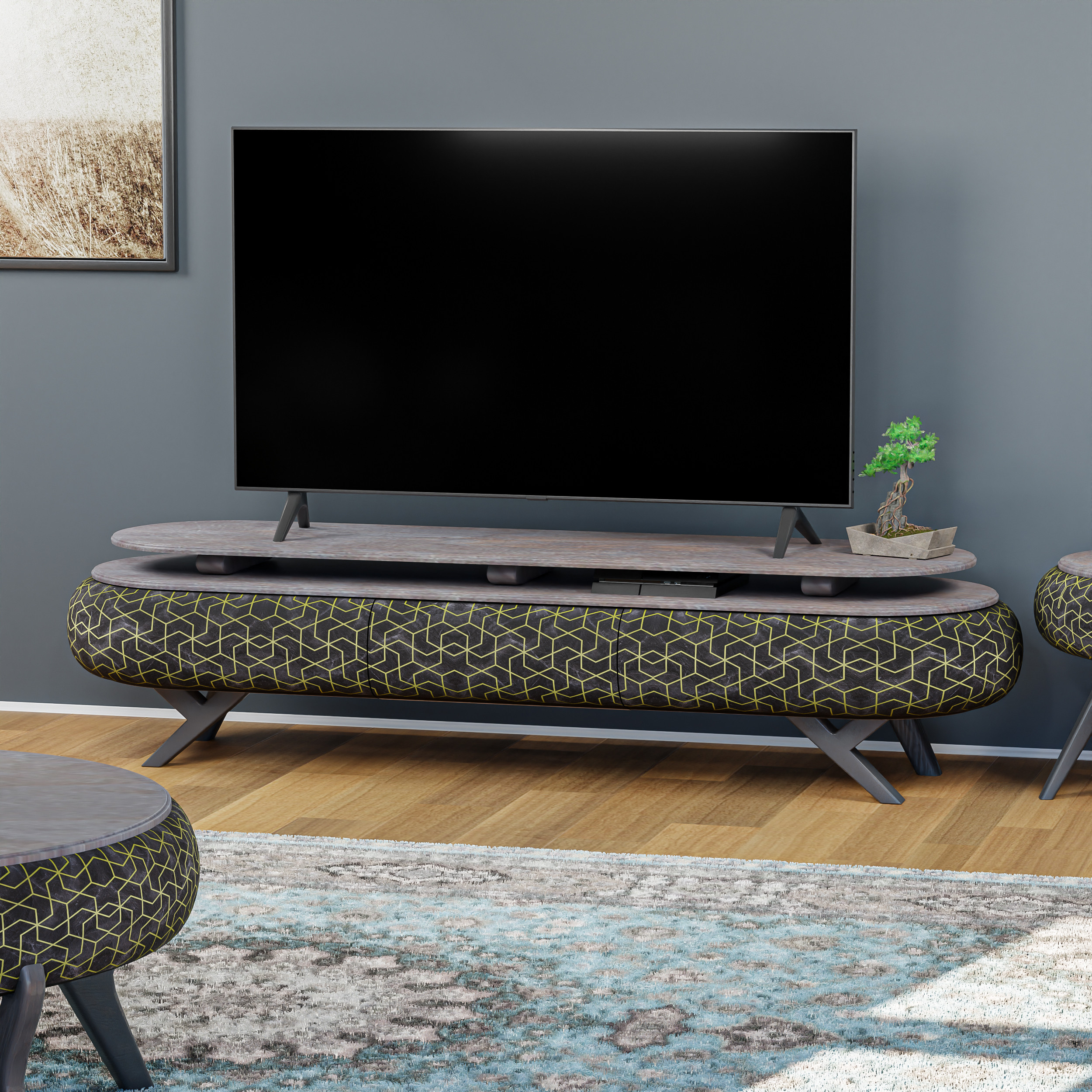 میز تلویزیون مدل AK-87 160 میز تلویزیون مدل AK-87 160