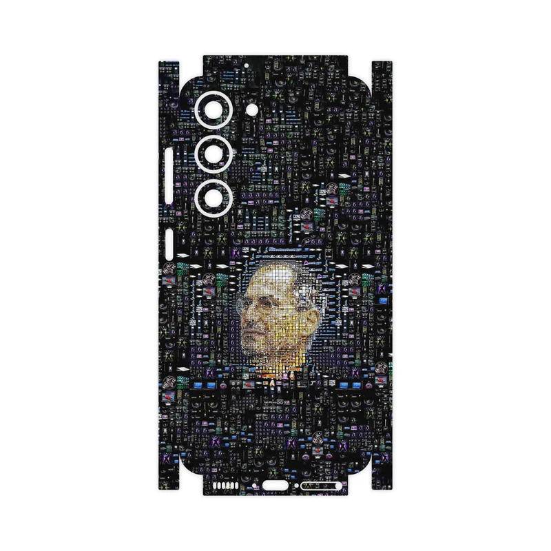 برچسب پوششی ماهوت مدل Collage of Steve Jobs 2-FullSkin مناسب برای گوشی موبایل سامسونگ Galaxy S23