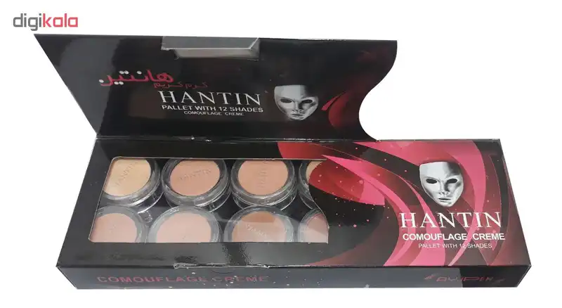 پالت گریم و کانتورینگ هانتین کد 1012