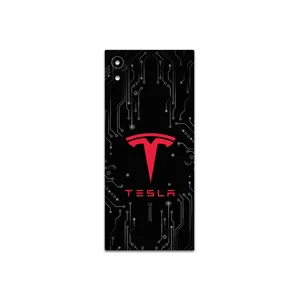 MAHOOT TESLA-Motors Cover Sticker for Sony Xperia XA1