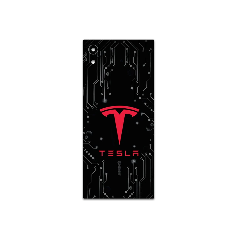 برچسب پوششی ماهوت مدل TESLA-Motors مناسب برای گوشی موبایل سونی Xperia XA1