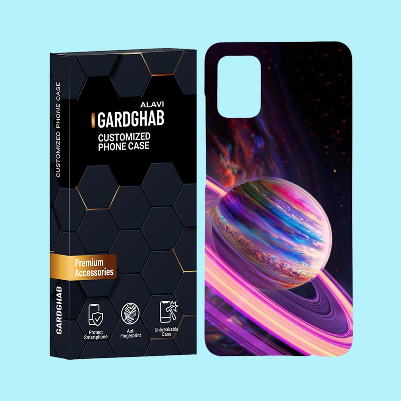 کاور گارد قاب علوی مدل کهکشان مناسب برای گوشی موبایل سامسونگ Galaxy A31