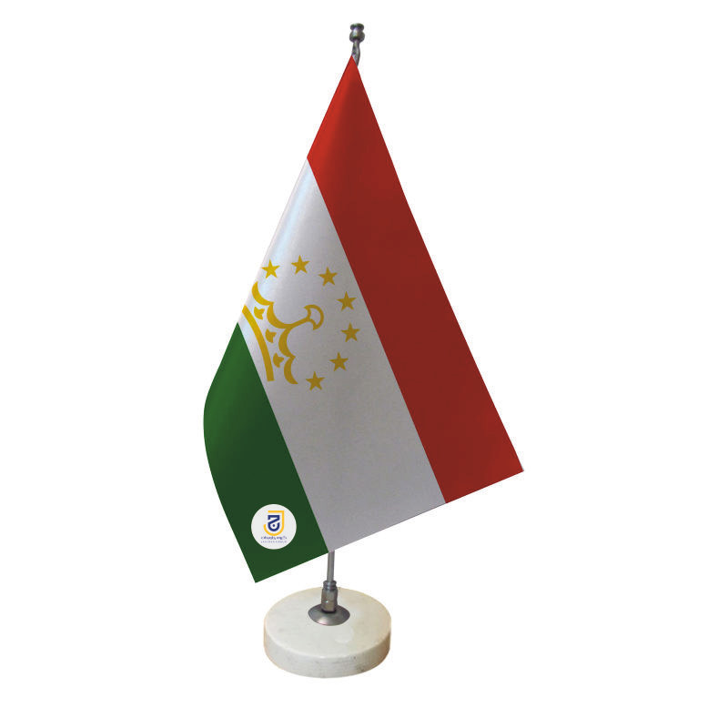 پرچم رومیزی جاویدان تندیس پرگاس مدل تاجیکستان کد 2