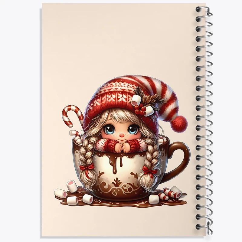 دفتر نقاشی 50 برگ خندالو طرح دخترانه کیوت کد N5521