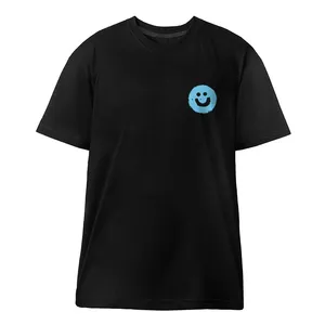 تی شرت آستین کوتاه مردانه مدل لبخند خوشحال