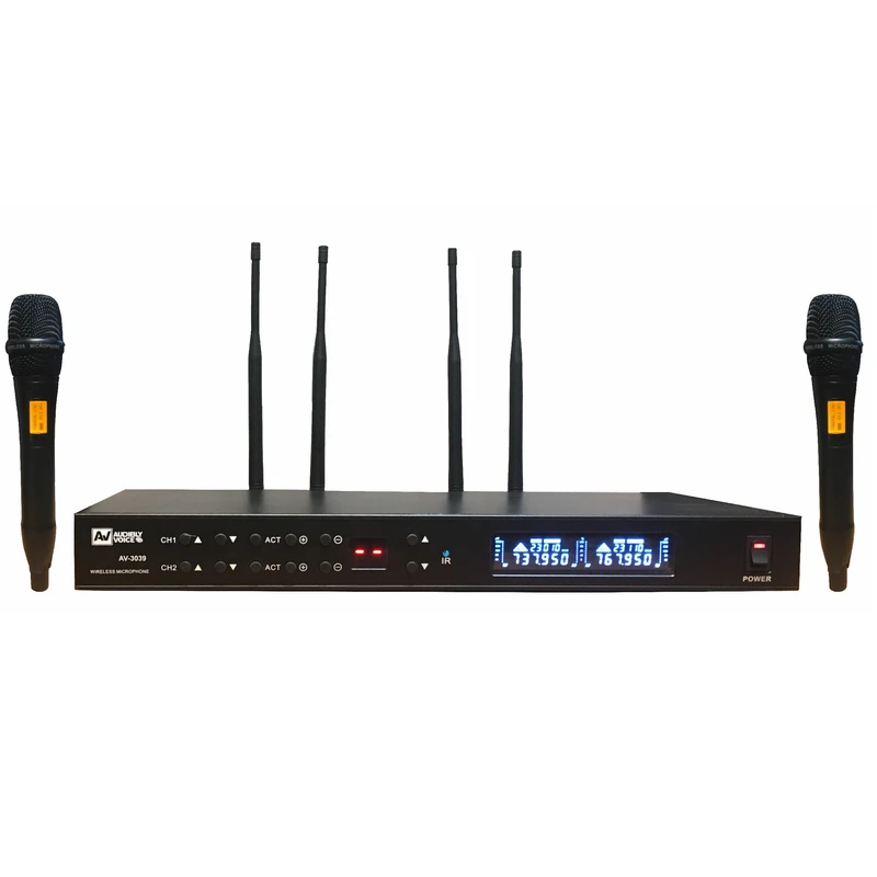 میکروفن بی سیم ای وی مدل AV-3039