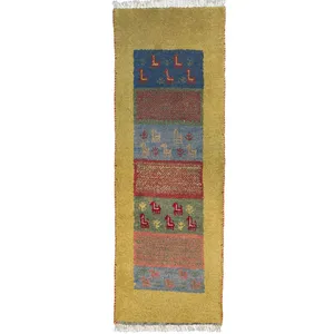 گبه دستباف نیم متری کد 3298