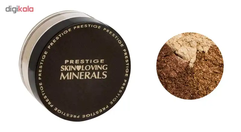 سایه چشم 3 رنگ پودری پرستیژ مدل TRIOS MINERAL شماره MET-02