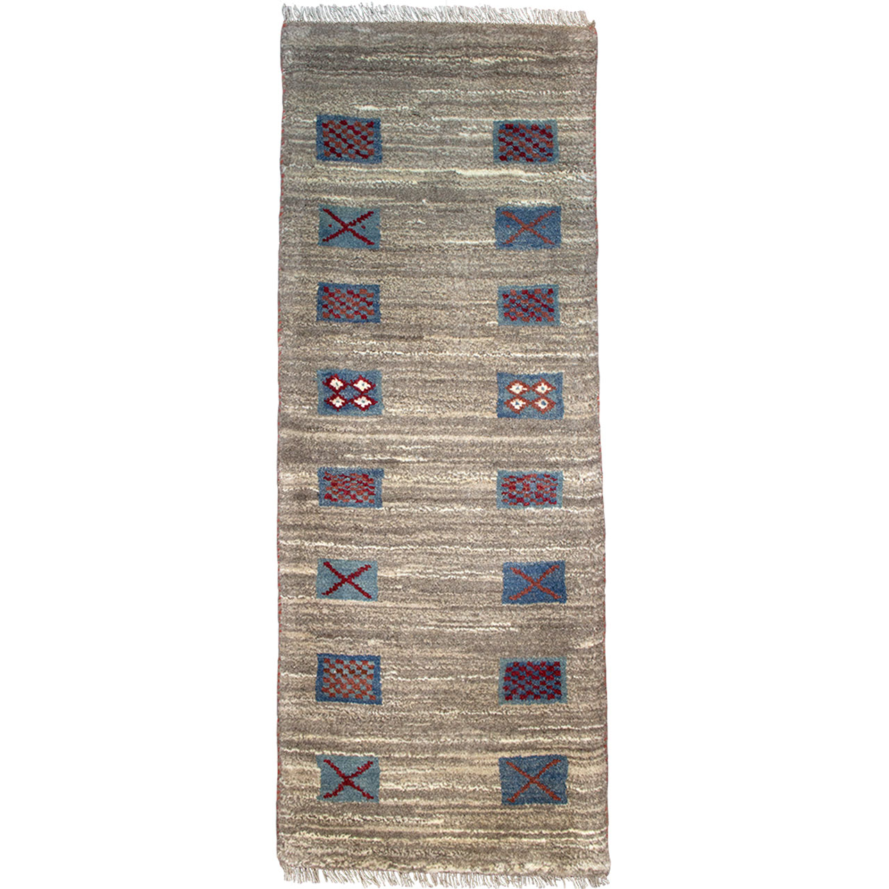 گبه دستباف نیم متری کد 4506