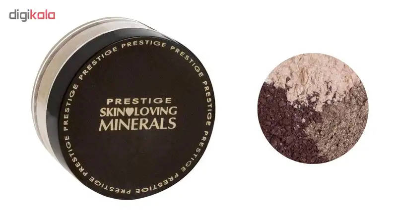 سایه چشم 3 رنگ پودری پرستیژ مدل TRIOS MINERAL شماره MET-04