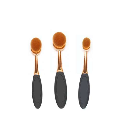 ست براش آرایشی مدل VELVET TOUCH بسته 3عددی