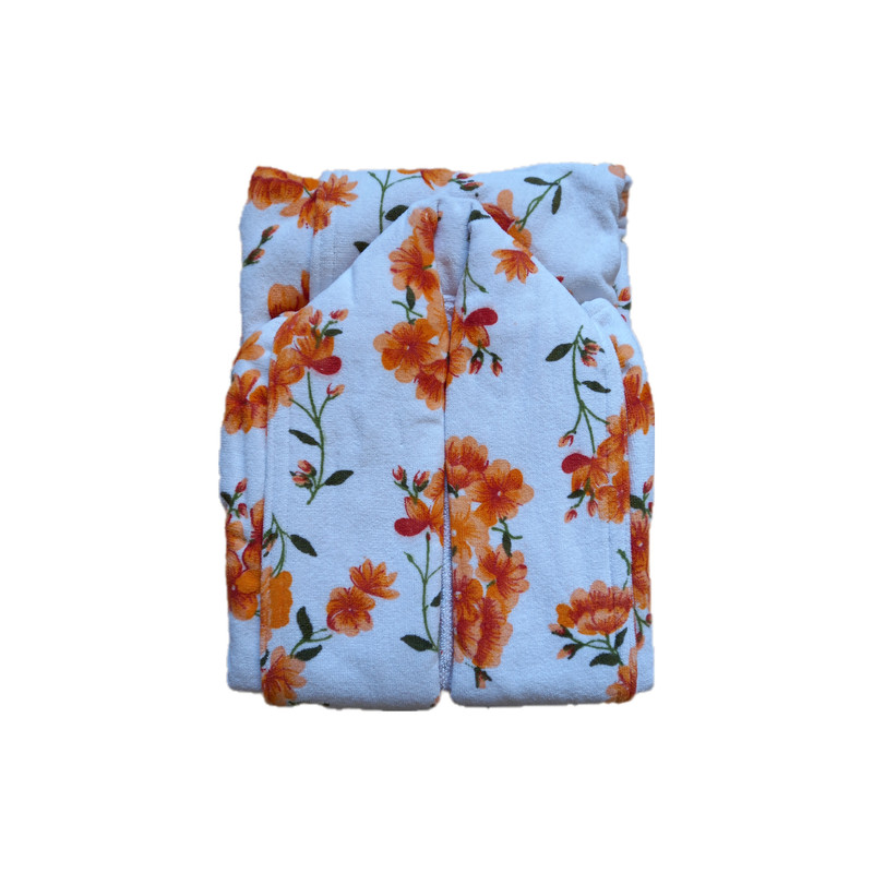 حوله تن پوش طرح Flower کد 2024 سایز 125